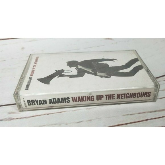 Bryan Adams Waking Up The Neighbors Cassette Tape Tested - Picture 2 of 6